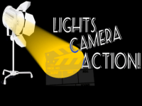 lights camera action png